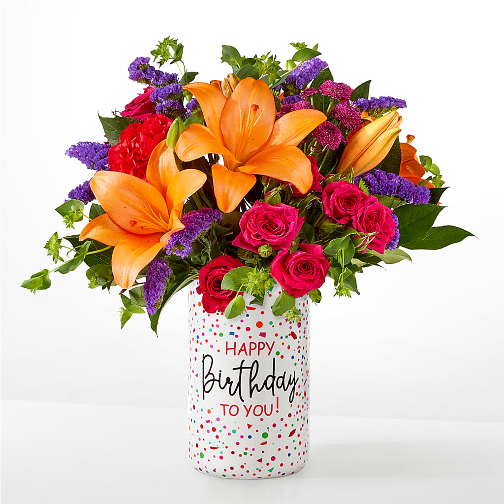 Birthday Palooza Bouquet – Oceanside Florist, Oceanside NY