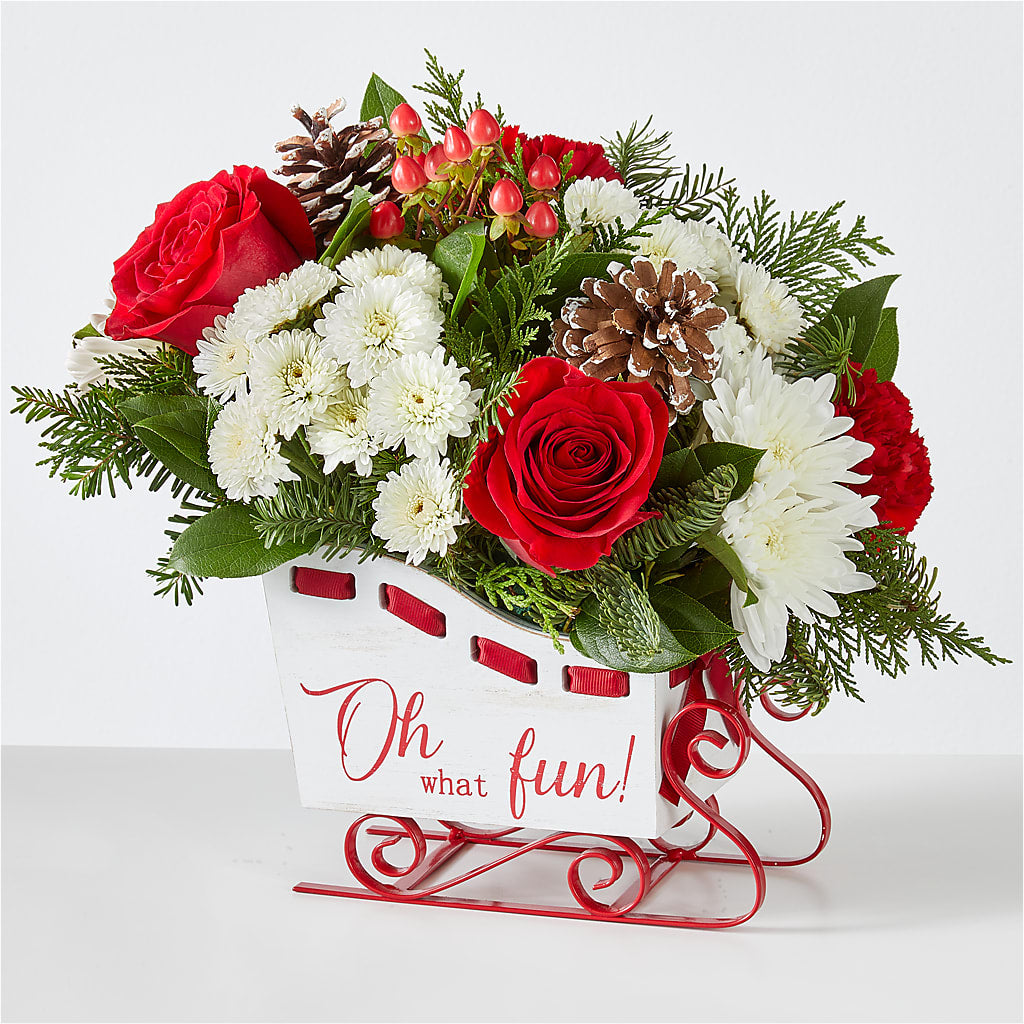 Sleigh Bells Bouquet – Oceanside Florist, Oceanside NY