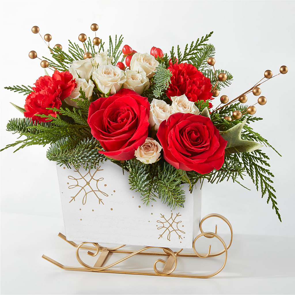 Gone Sledding Bouquet – Oceanside Florist, Oceanside NY