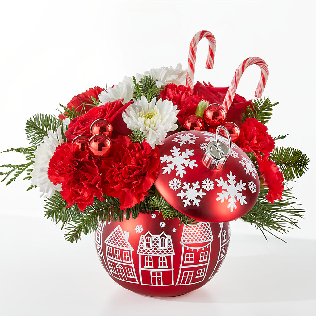 Cheer in the Air Ornament – Oceanside Florist, Oceanside NY