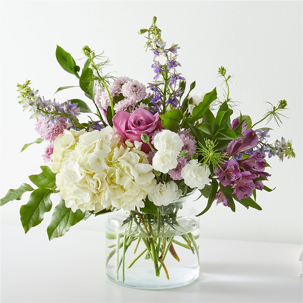 Violet Caress Bouquet – Oceanside Florist, Oceanside NY