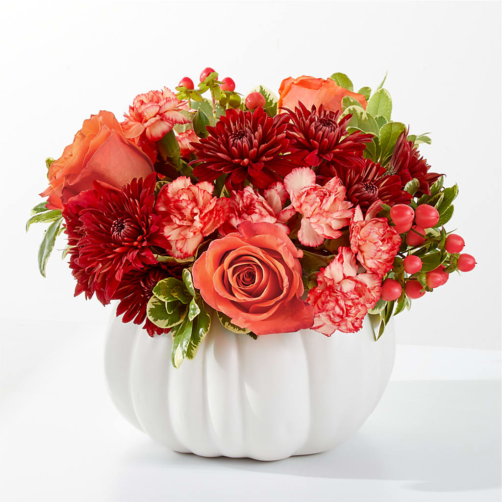 Autumn Air Pumpkin Bouquet – Oceanside Florist, Oceanside NY