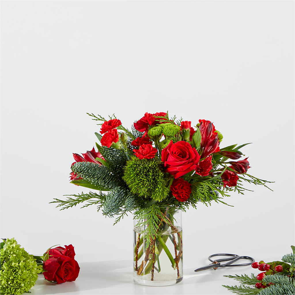 Merry Moment Bouquet – A Florist Original – Oceanside Florist, Oceanside NY