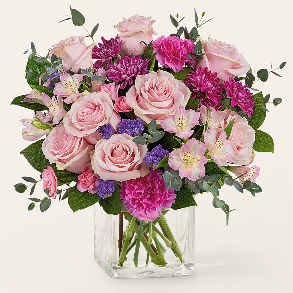 Rosy Radiance Bouquet – Oceanside Florist, Oceanside NY