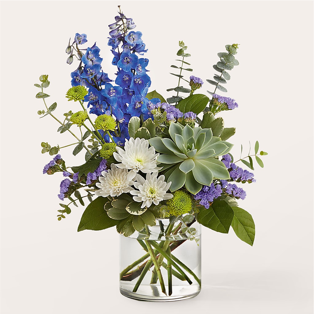 Cerulean Waves Bouquet – Oceanside Florist, Oceanside NY