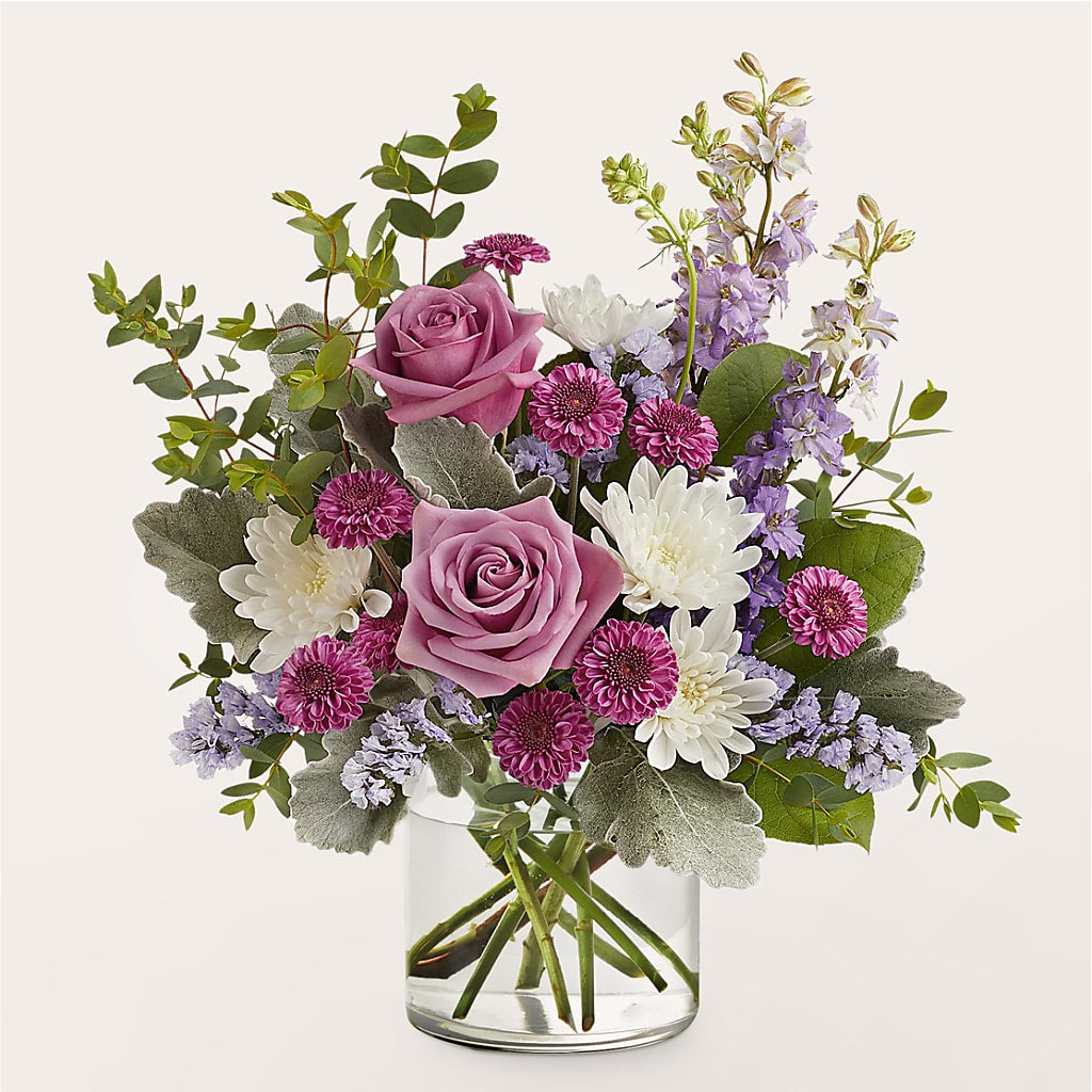 Violet Frost Bouquet – Oceanside Florist, Oceanside NY