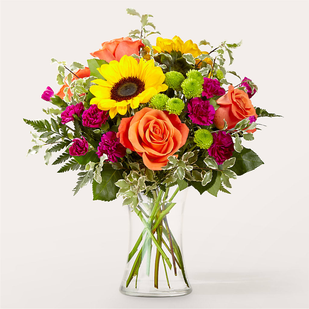 Warmth & Light Bouquet – Oceanside Florist, Oceanside NY