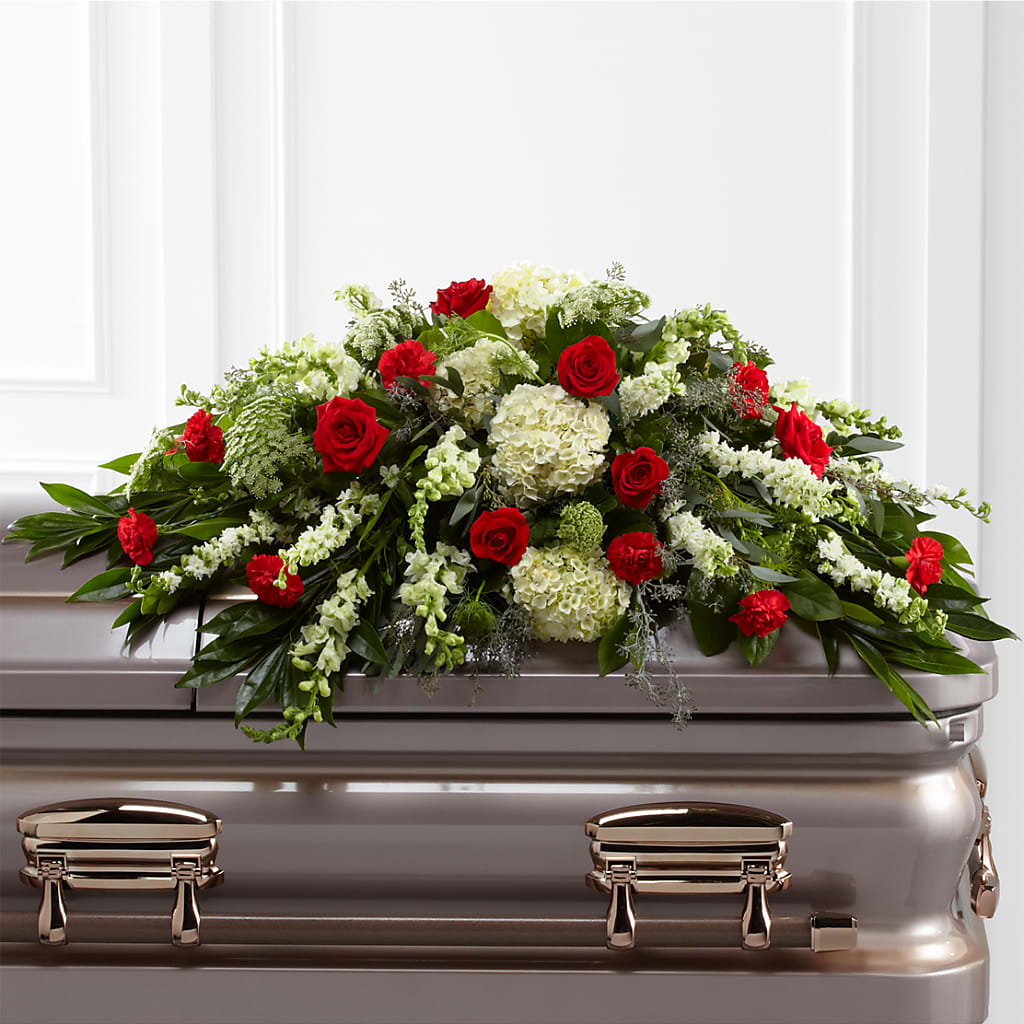 Sincerity Casket Spray – Oceanside Florist, Oceanside NY