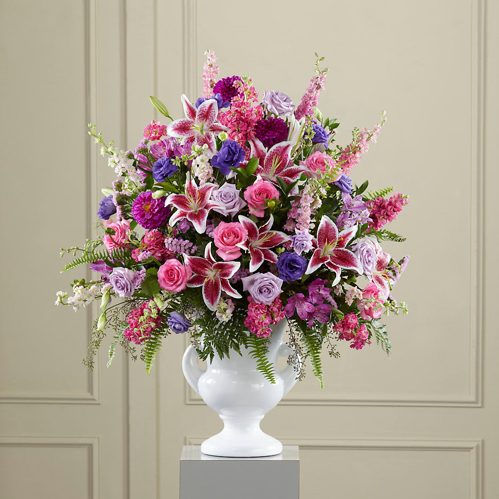 Peaceful Tribute Arrangement – Oceanside Florist, Oceanside NY