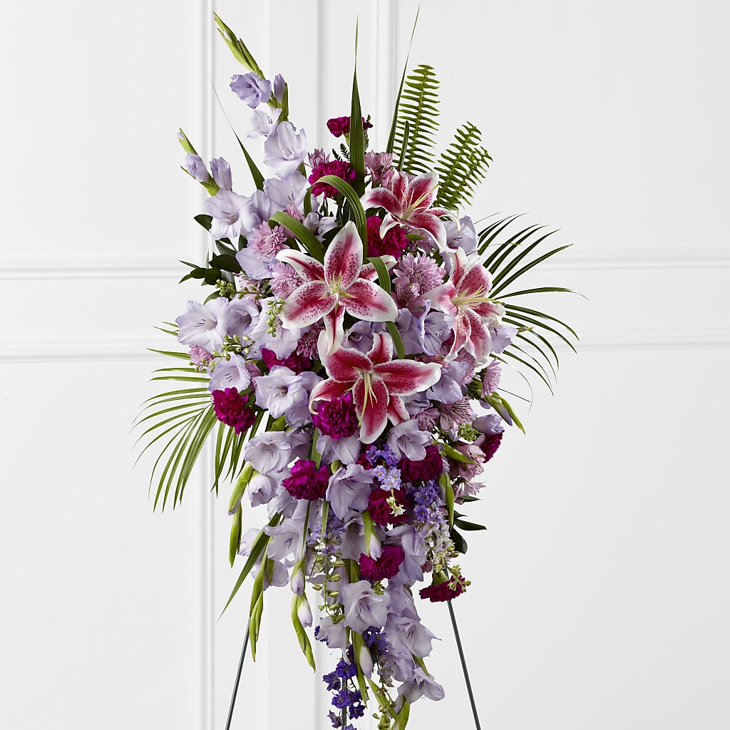 Tender Touch Standing Spray – Oceanside Florist, Oceanside NY
