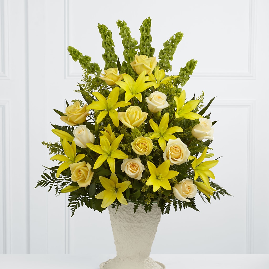 Golden Memories Arrangement – Oceanside Florist, Oceanside NY
