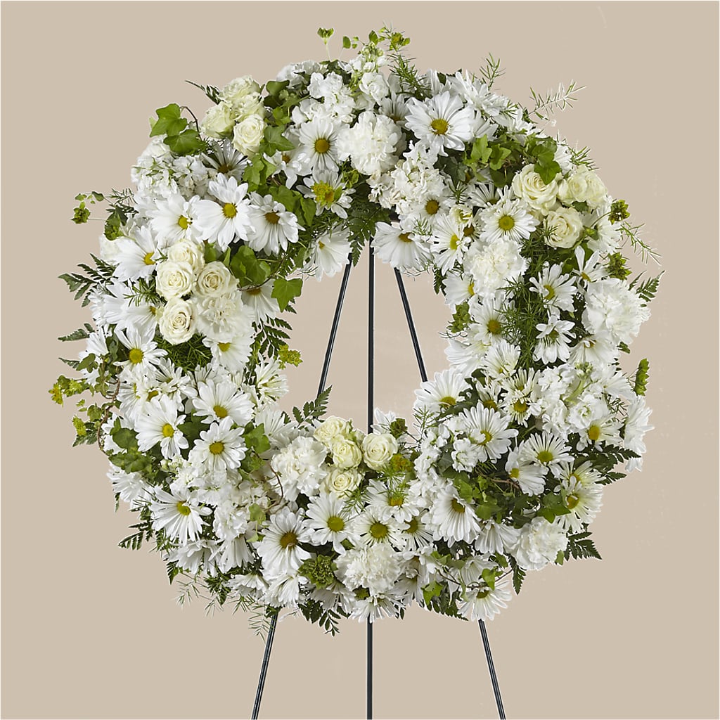 Faithful Wishes Wreath – Oceanside Florist, Oceanside NY