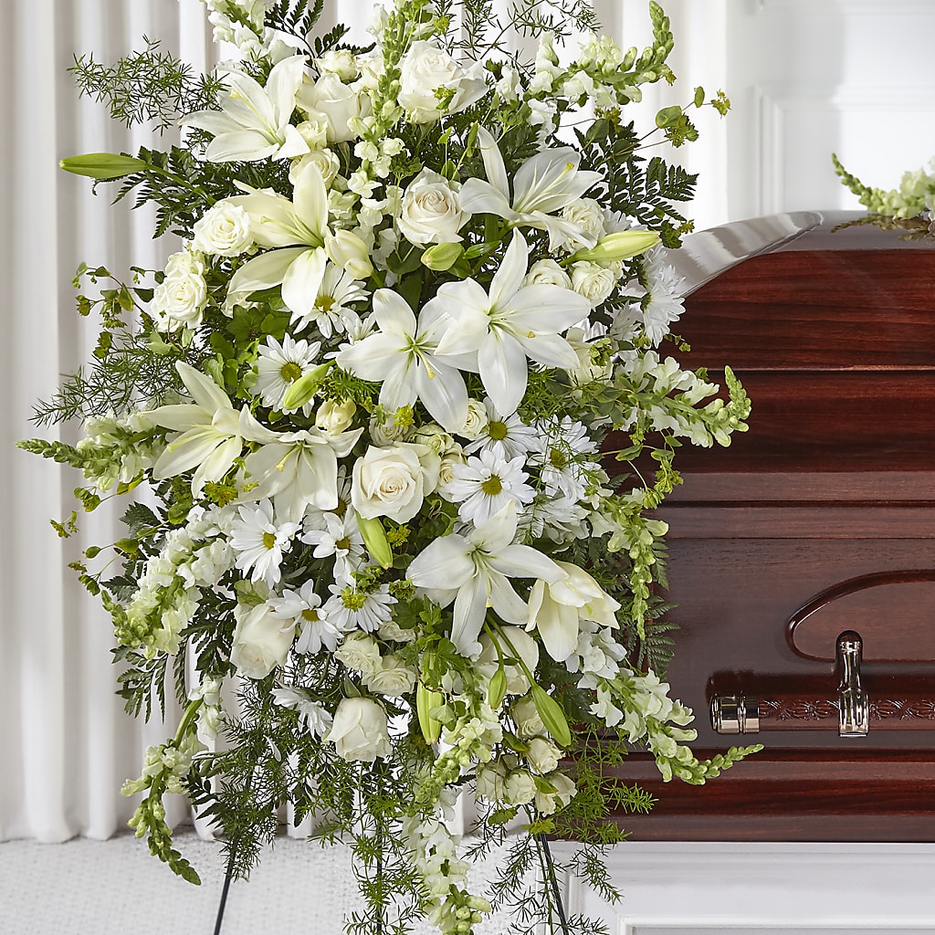 Loving Thoughts Standing Spray – Oceanside Florist, Oceanside NY