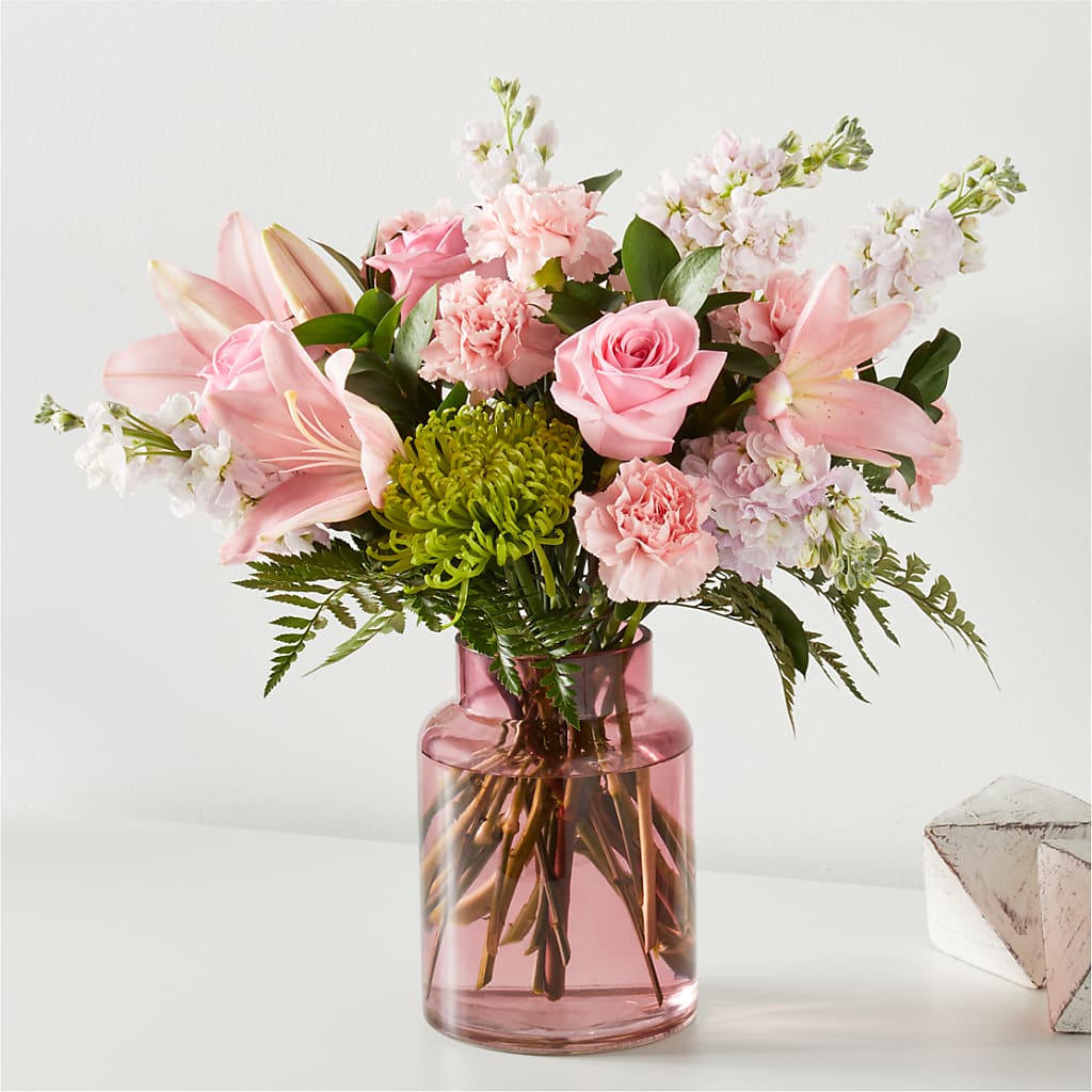 Pretty in Pink Bouquet – Oceanside Florist, Oceanside NY