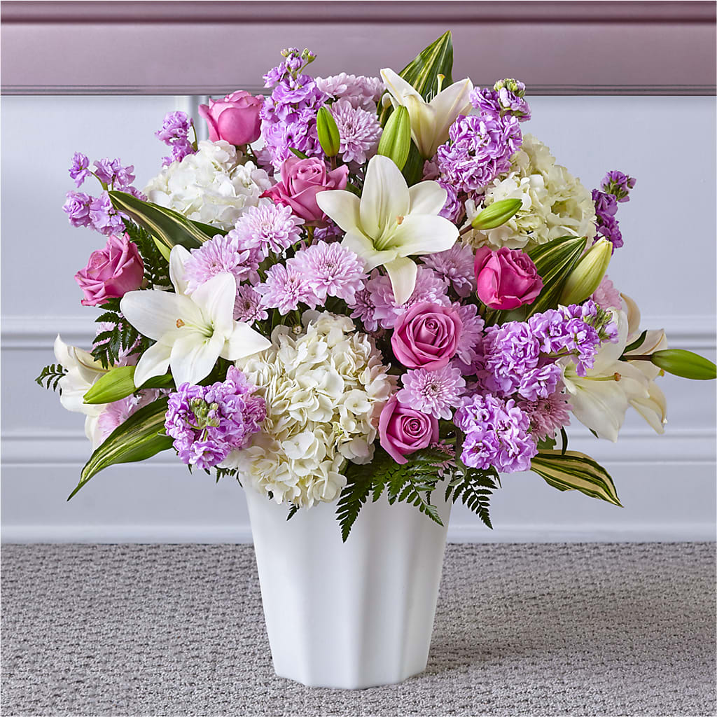 Heaven Sent Floor Basket – Oceanside Florist, Oceanside NY