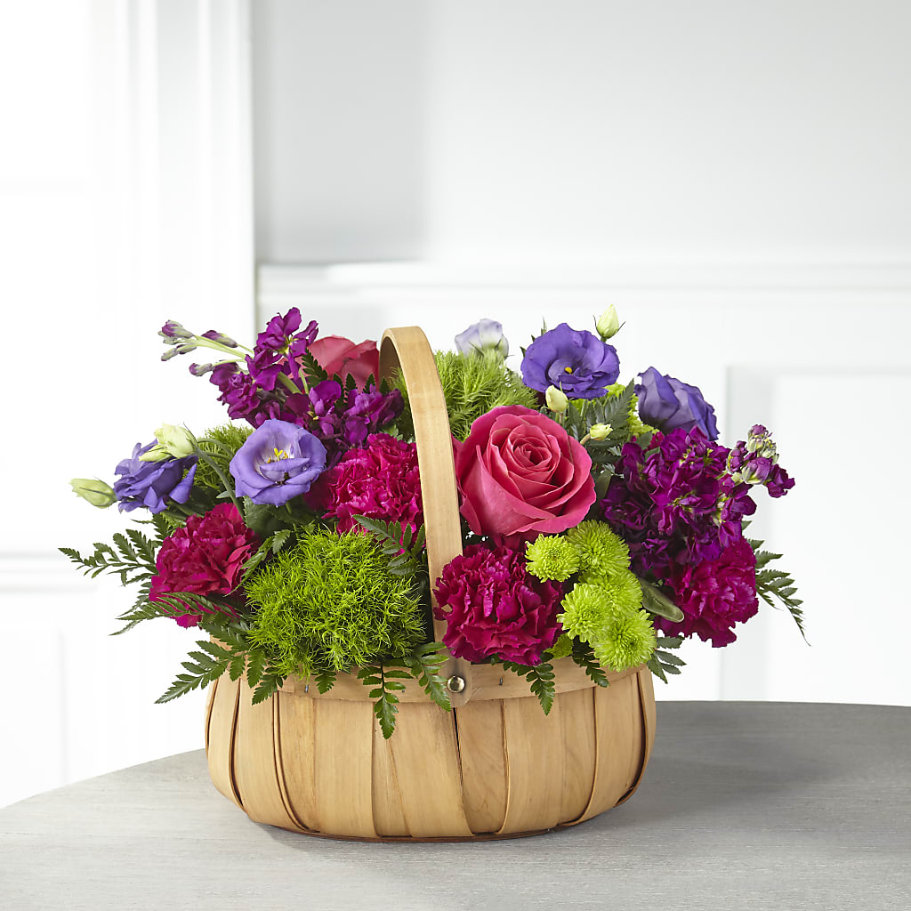 Serene Sanctuary Basket – Oceanside Florist, Oceanside NY