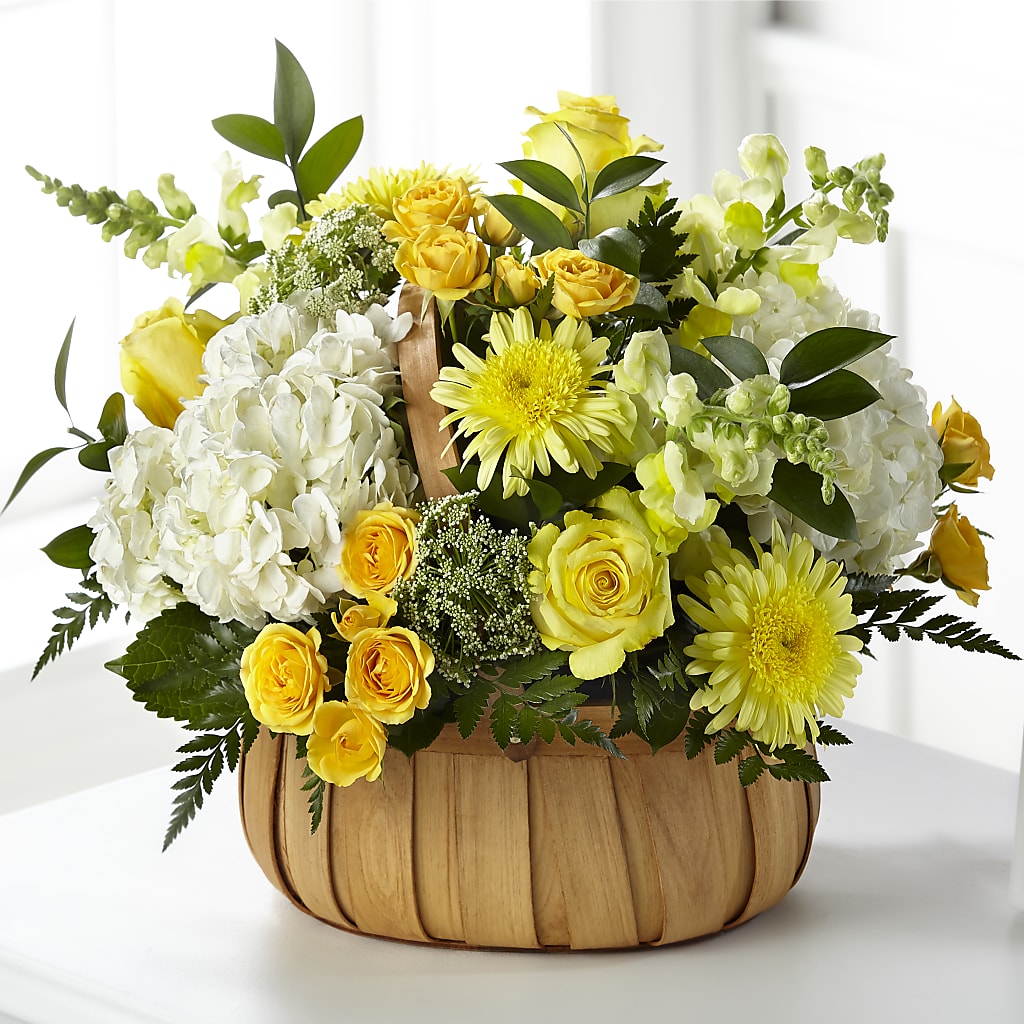 Rustic Remembrance Basket – Oceanside Florist, Oceanside NY