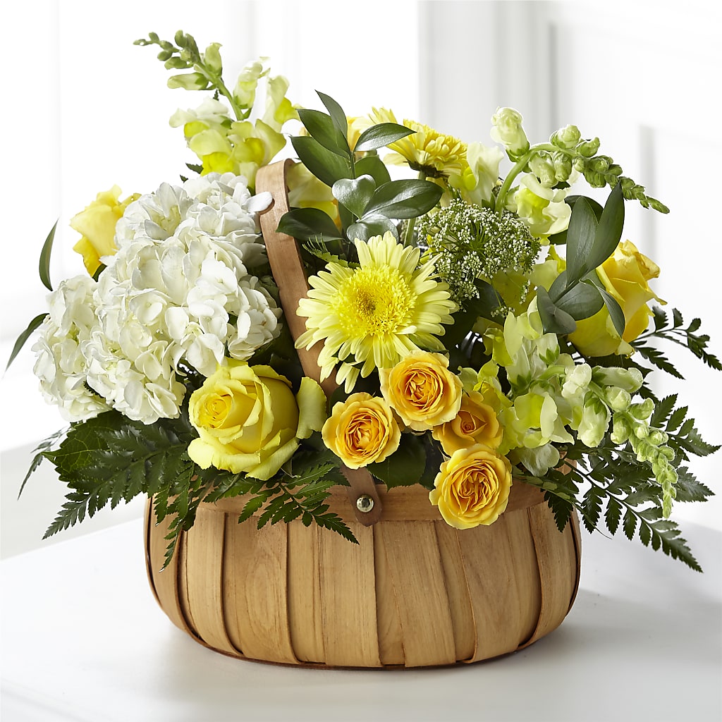 Rustic Remembrance Basket – Oceanside Florist, Oceanside NY