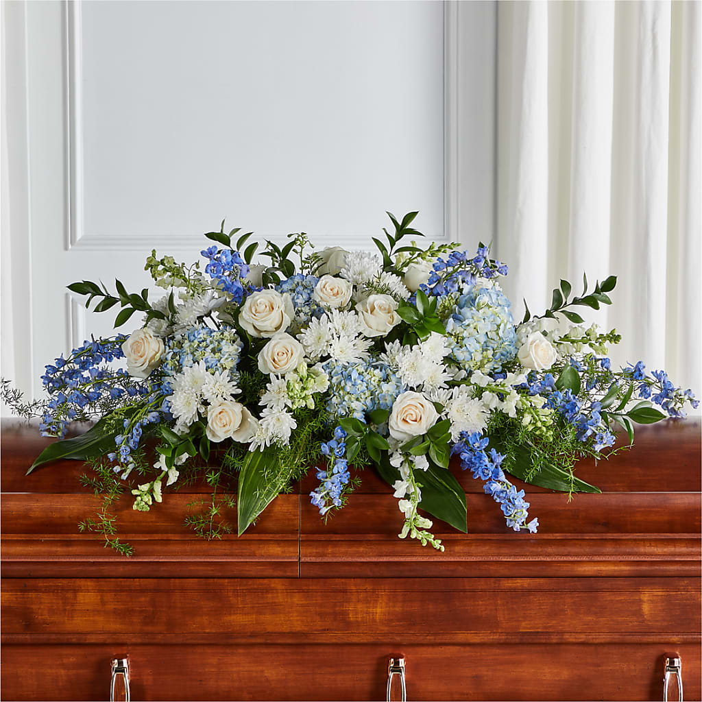 Timeless Essence Casket Spray – Oceanside Florist, Oceanside NY