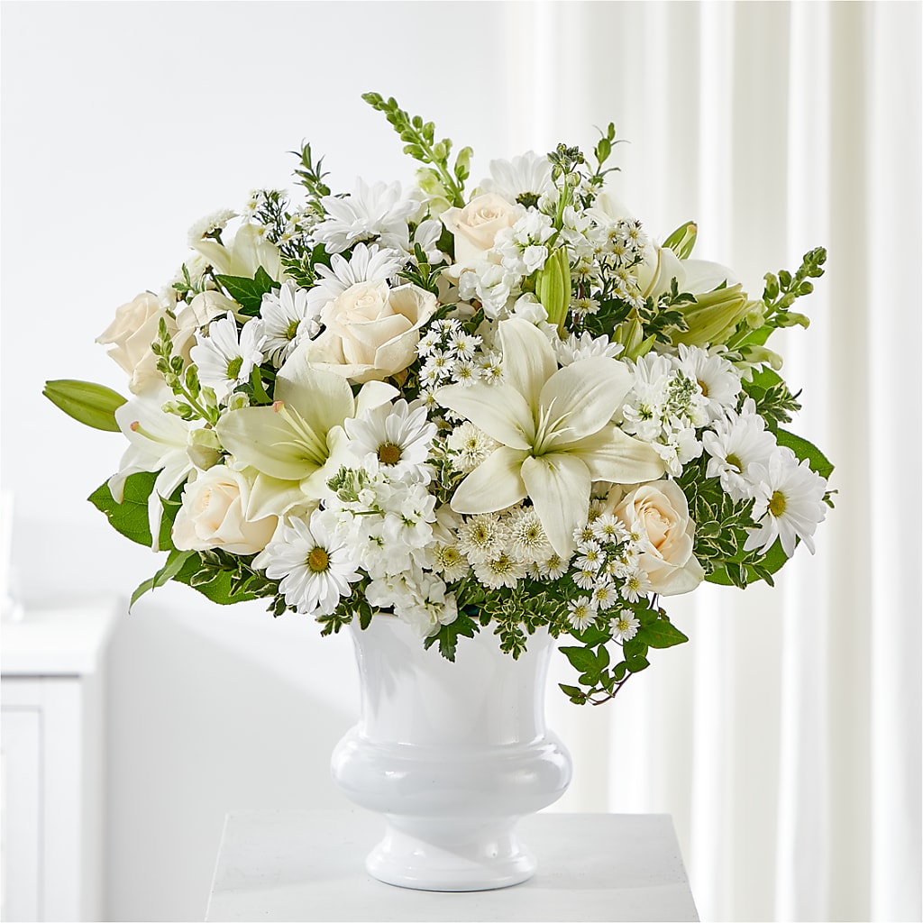 Uplifting Urn Arrangement – Oceanside Florist, Oceanside NY