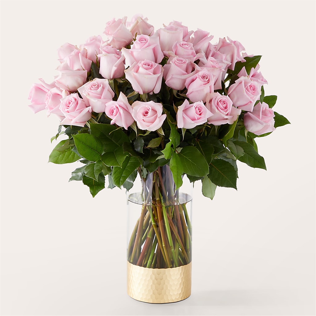 Picture Perfect Pink Rose Bouquet – Oceanside Florist, Oceanside NY