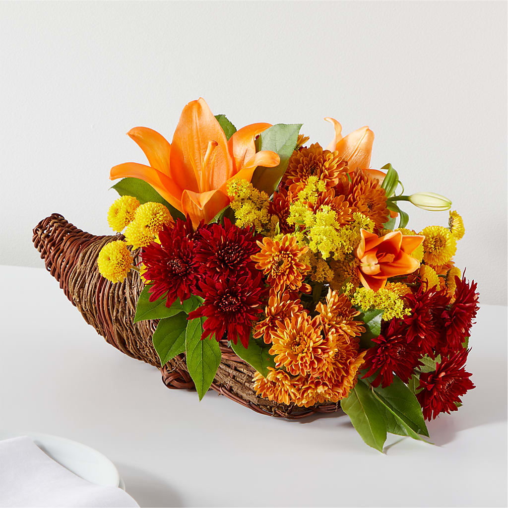 Bouquet of Blessings Cornucopia – Oceanside Florist, Oceanside NY