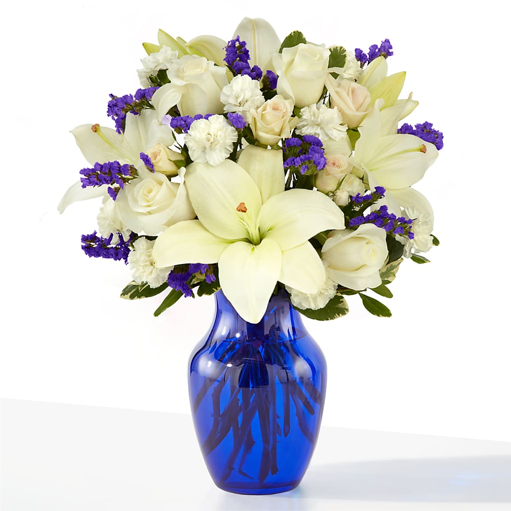 Sapphire Rush Bouquet – Oceanside Florist, Oceanside NY