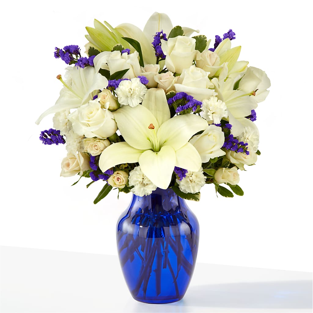 Sapphire Rush Bouquet – Oceanside Florist, Oceanside NY