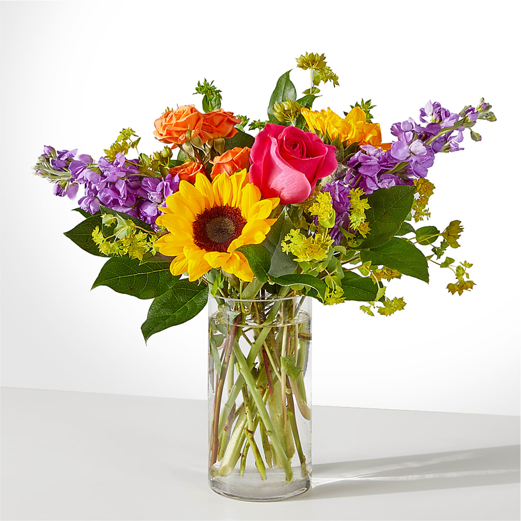 Vibrant Greetings Bouquet – Oceanside Florist, Oceanside NY