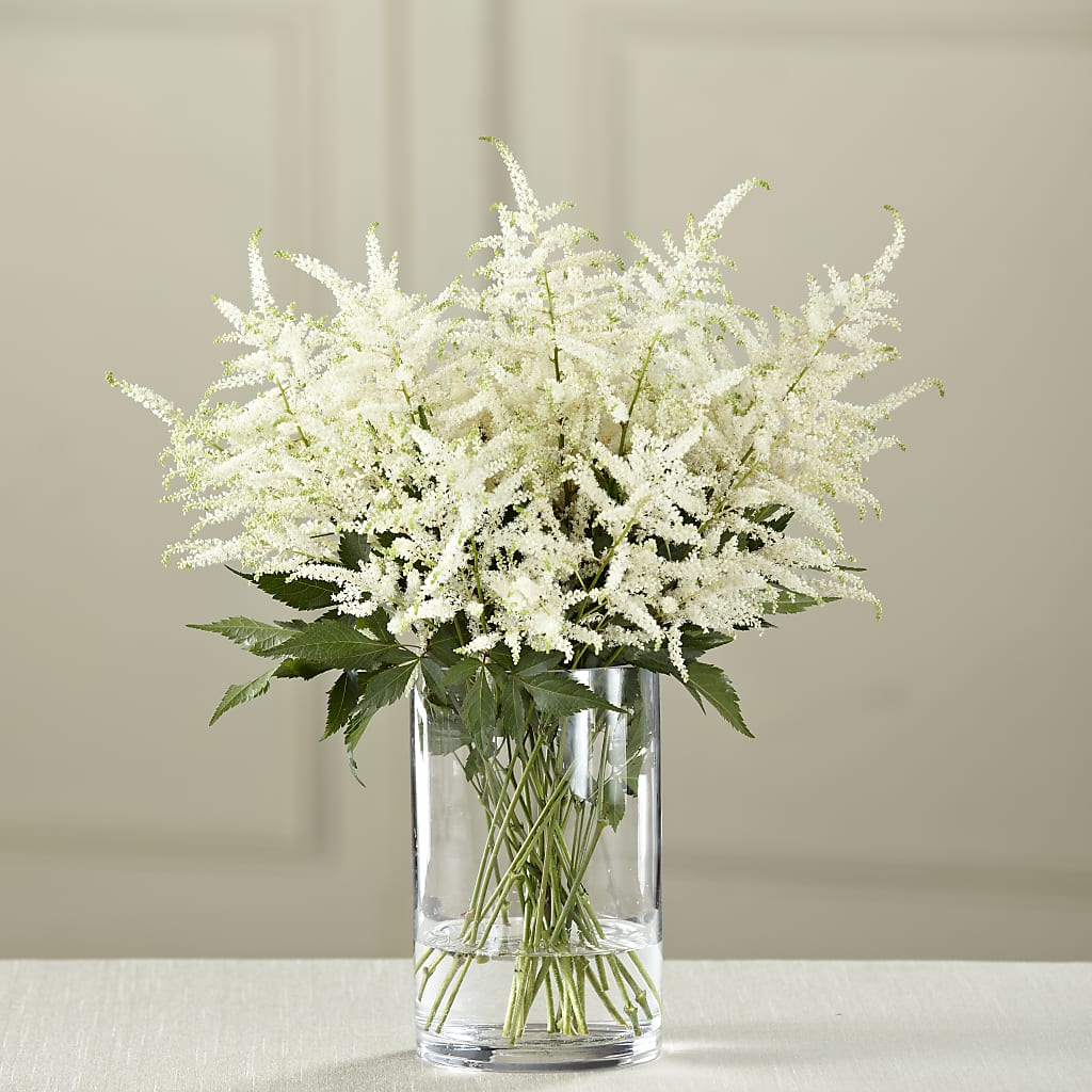 White Astilbe Bouquet – Oceanside Florist, Oceanside NY