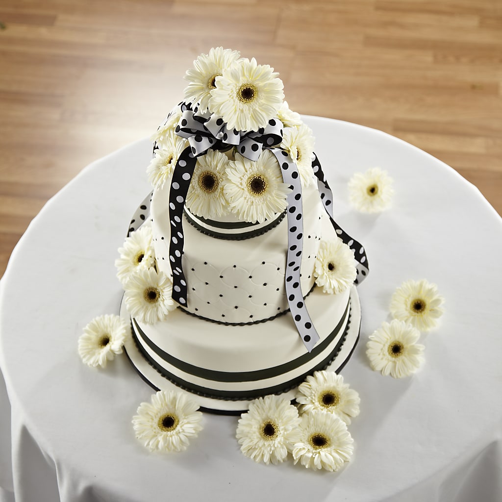 Simple Sophistication Cake Décor – Oceanside Florist, Oceanside NY