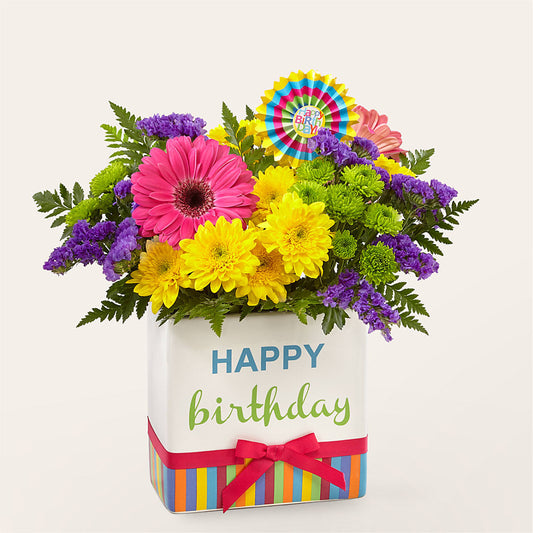 Birthday Brights Bouquet –  Oceanside Florist, Oceanside NY