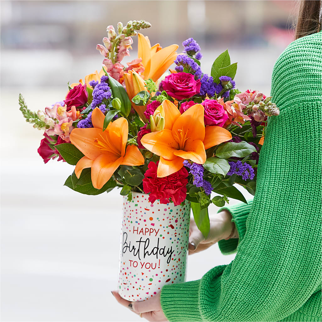 Birthday Palooza Bouquet –  Oceanside Florist, Oceanside NY
