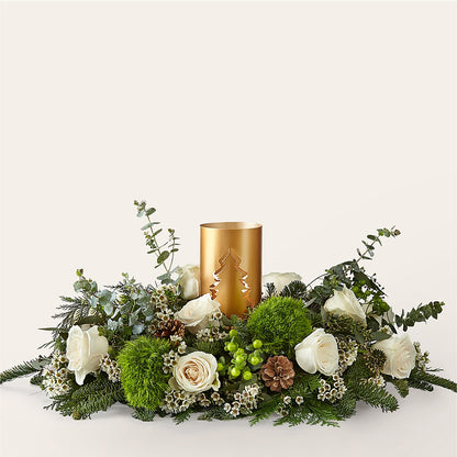 Chestnuts Roasting Centerpiece –  Oceanside Florist, Oceanside NY