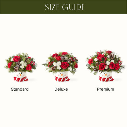 Jolly Snowman Bouquet –  Oceanside Florist, Oceanside NY