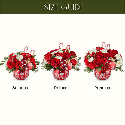 Cheer in the Air Ornament –  Oceanside Florist, Oceanside NY