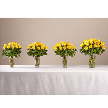 Long Stem Yellow Rose Bouquet –  Oceanside Florist, Oceanside NY