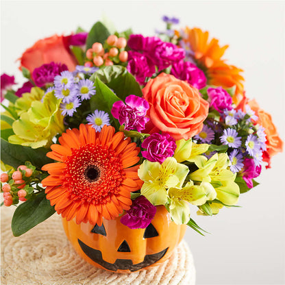 Tricks & Treats Pumpkin –  Oceanside Florist, Oceanside NY