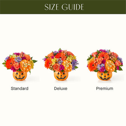 Tricks & Treats Pumpkin –  Oceanside Florist, Oceanside NY