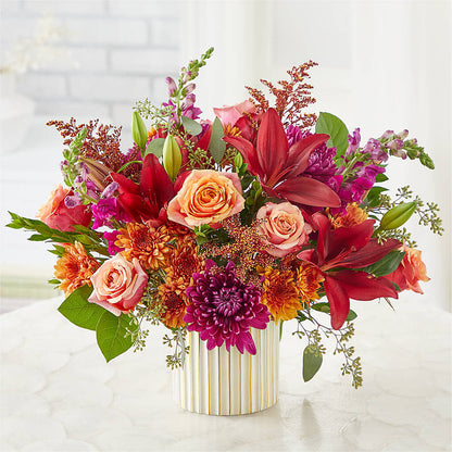 Burgundy Landscape Bouquet –  Oceanside Florist, Oceanside NY