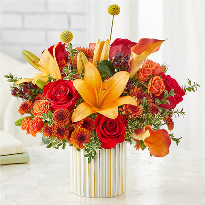 Scarlet Skies Bouquet –  Oceanside Florist, Oceanside NY