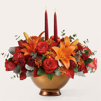 Fruits of Fall Centerpiece –  Oceanside Florist, Oceanside NY
