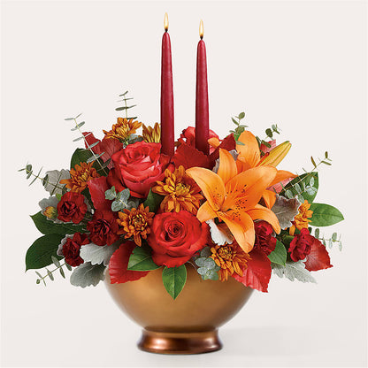 Fruits of Fall Centerpiece –  Oceanside Florist, Oceanside NY