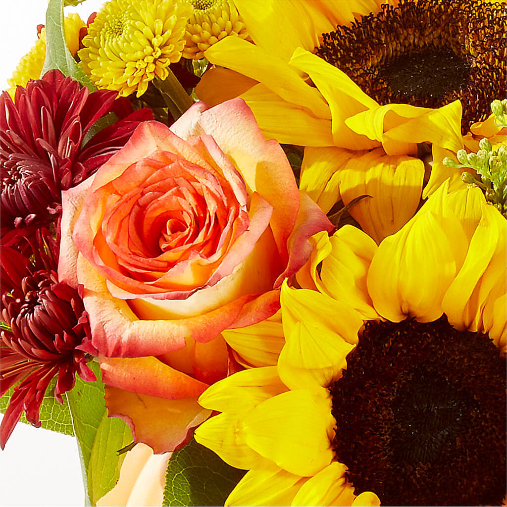 Golden Gourd Pumpkin Bouquet –  Oceanside Florist, Oceanside NY
