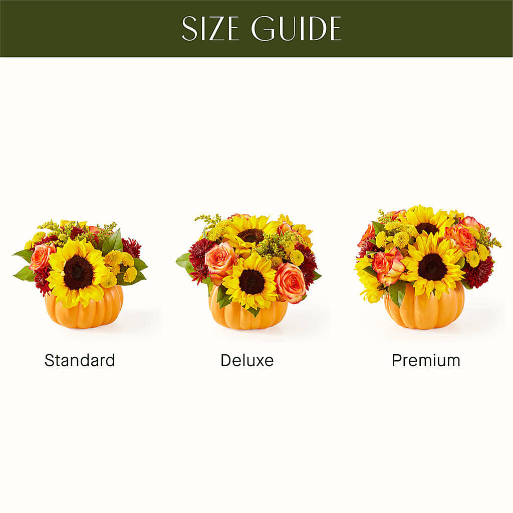 Golden Gourd Pumpkin Bouquet –  Oceanside Florist, Oceanside NY