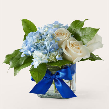 Sky Blue Delight Bouquet –  Oceanside Florist, Oceanside NY