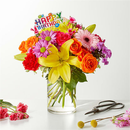 Cue the Confetti - A Florist Original –  Oceanside Florist, Oceanside NY