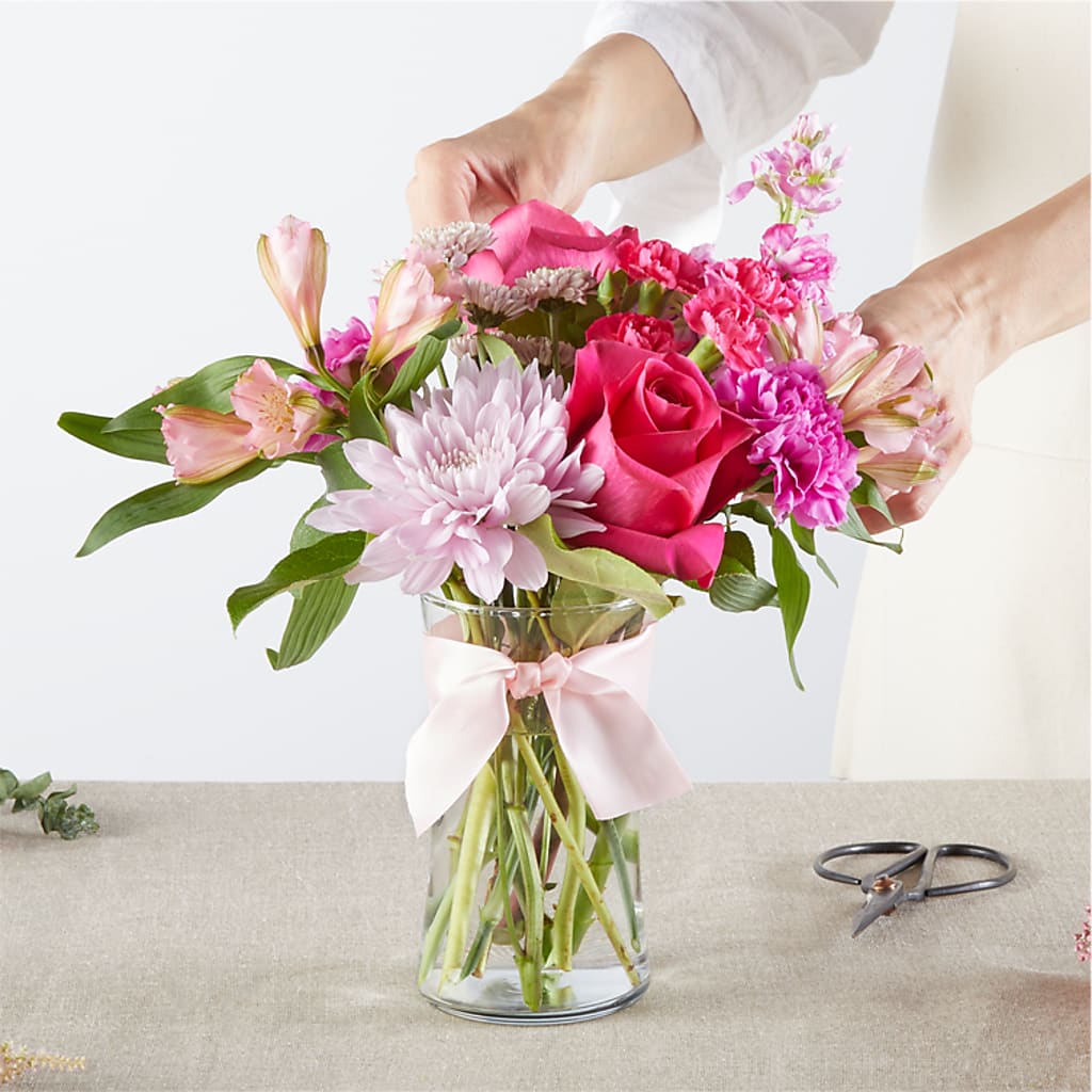 Pink Ribbon - A Florist Original –  Oceanside Florist, Oceanside NY