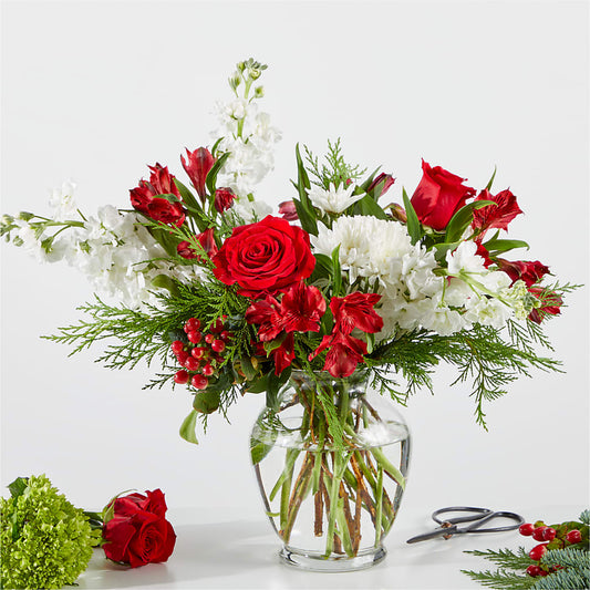 Merry Moment Bouquet – A Florist Original –  Oceanside Florist, Oceanside NY
