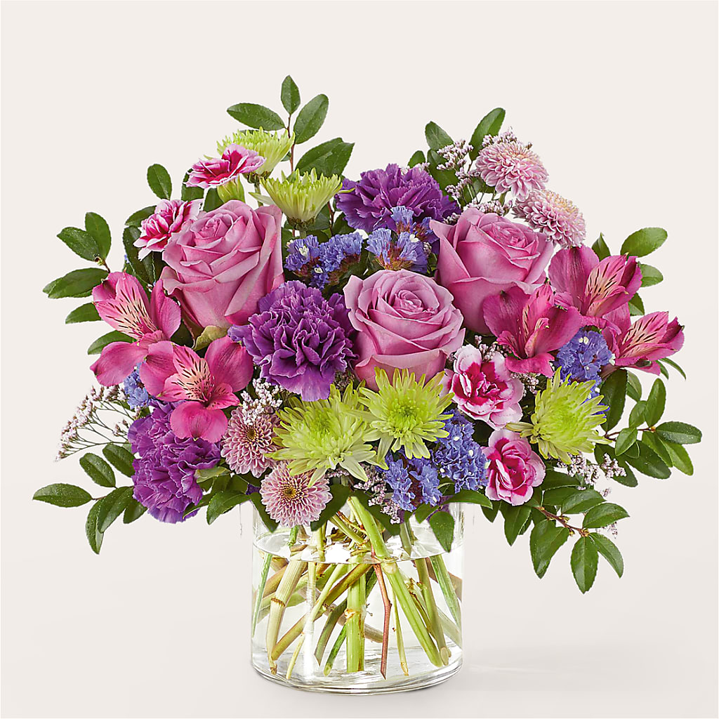 Glass Half Full Bouquet –  Oceanside Florist, Oceanside NY